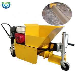 Electric concrete kerb road curb making kerb laying machine