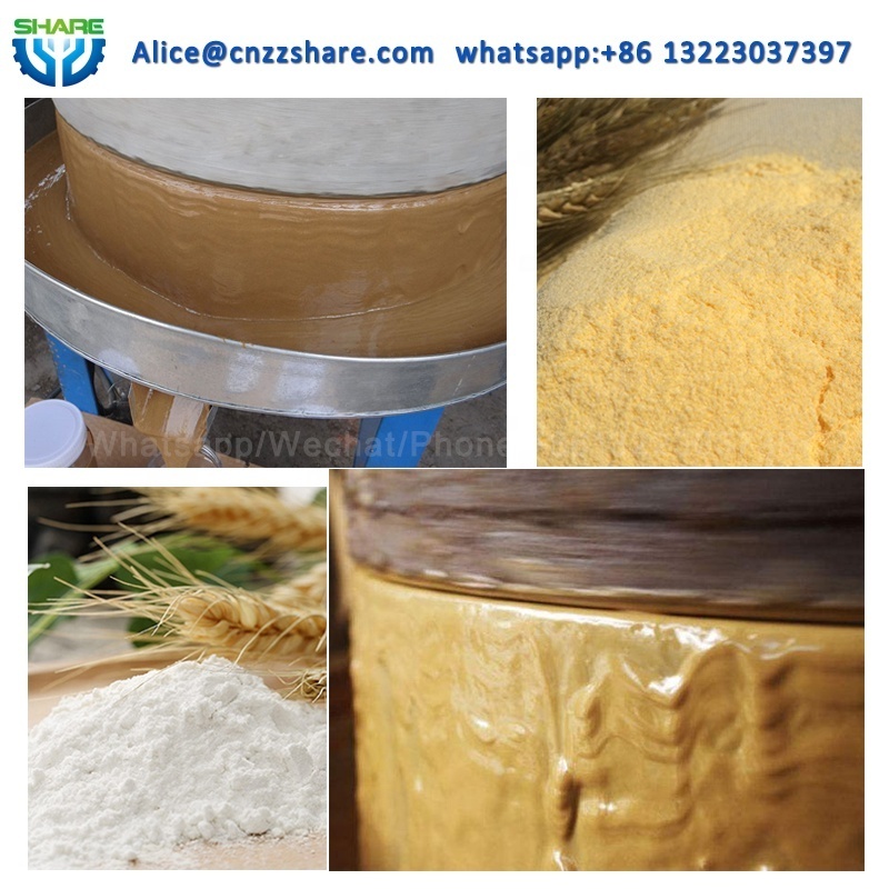 Soybean milk wheat grinding machine stone mill for wheat