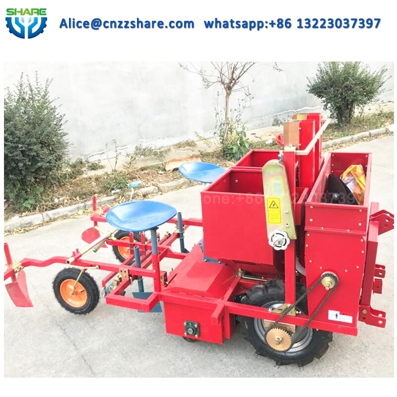 Automatic potato planting and harvesting machine sweet 4 row potato slip planter