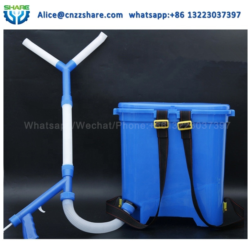 Hand backpack fertilizer spreader agriculture granular fertilizer applicator