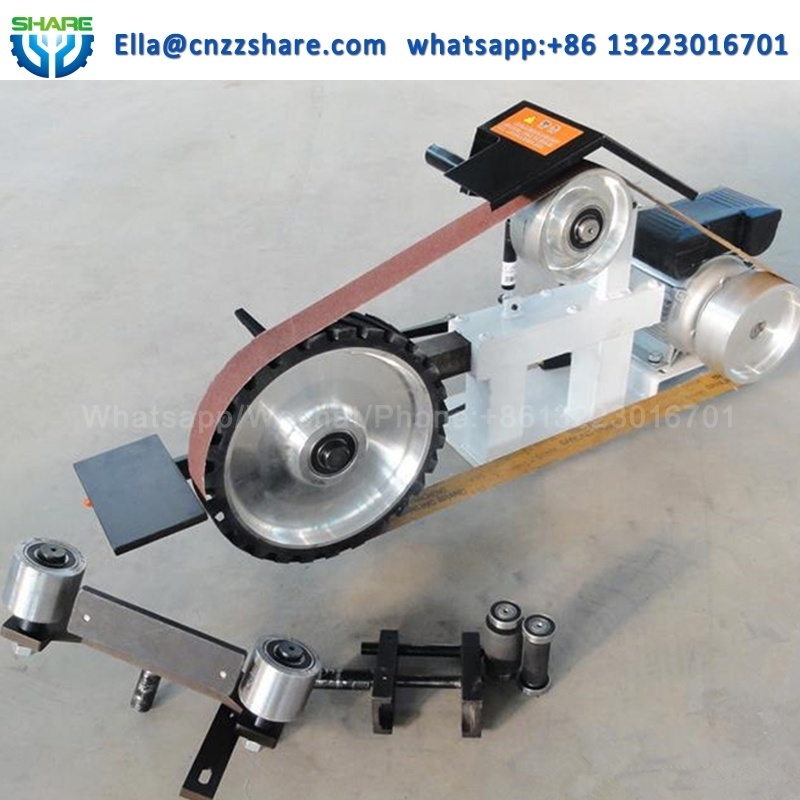 Electric Abrasive Long Belt Grinding Knife Grinders Sander Machine