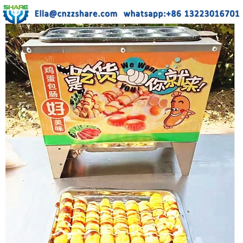 Wafer Egg Roll Machine SausageHot Dog Roll Maker