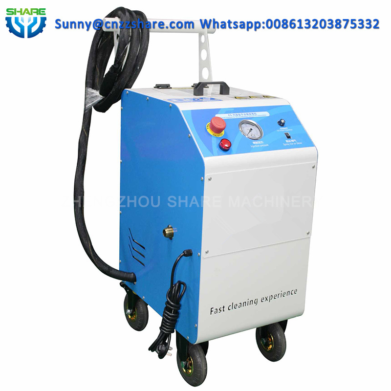 Semi-Automation Boat Dry Ice Cleaning Machine Co2 Small Blasting Cleaner Equipment Price List Dry Cleaning Machine in Kenya