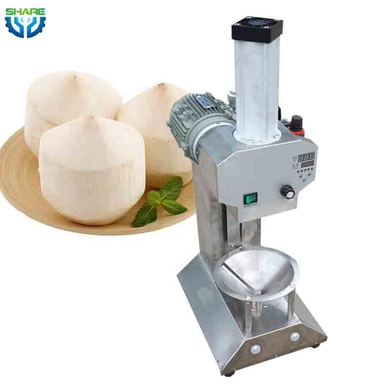 Industrial Coconut Peeler Green Trender Coconut Trimming Peeling Machine