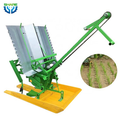 6 row manual paddy planting machine rice transplanter rice transplanting machine