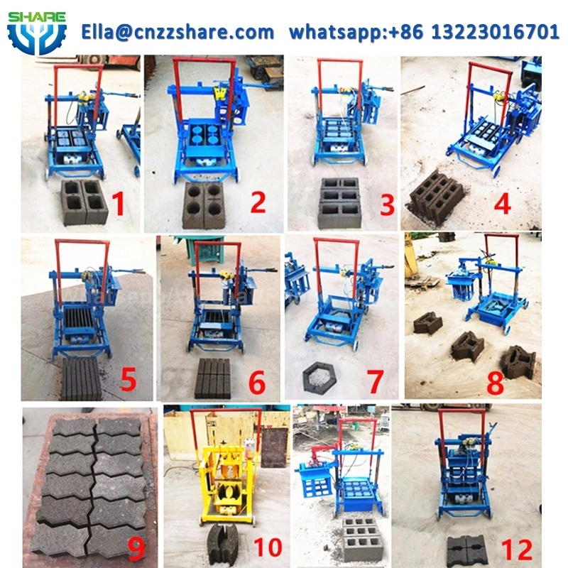 Price Cement Brick Making Machinery Concrete Block Maker