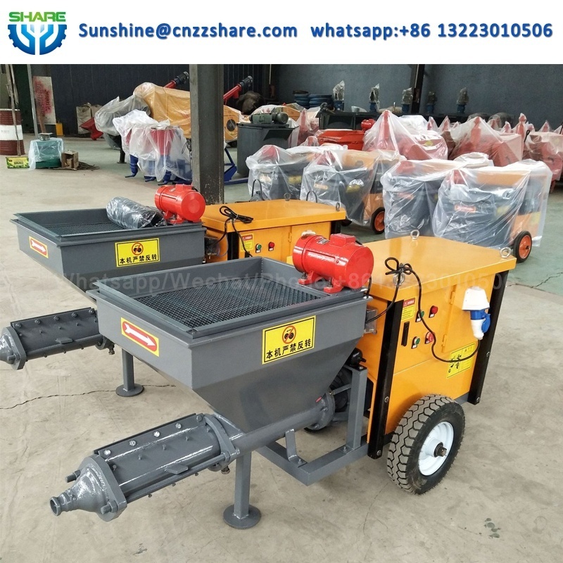 Gypsum Concrete Plaster Spraying Machine