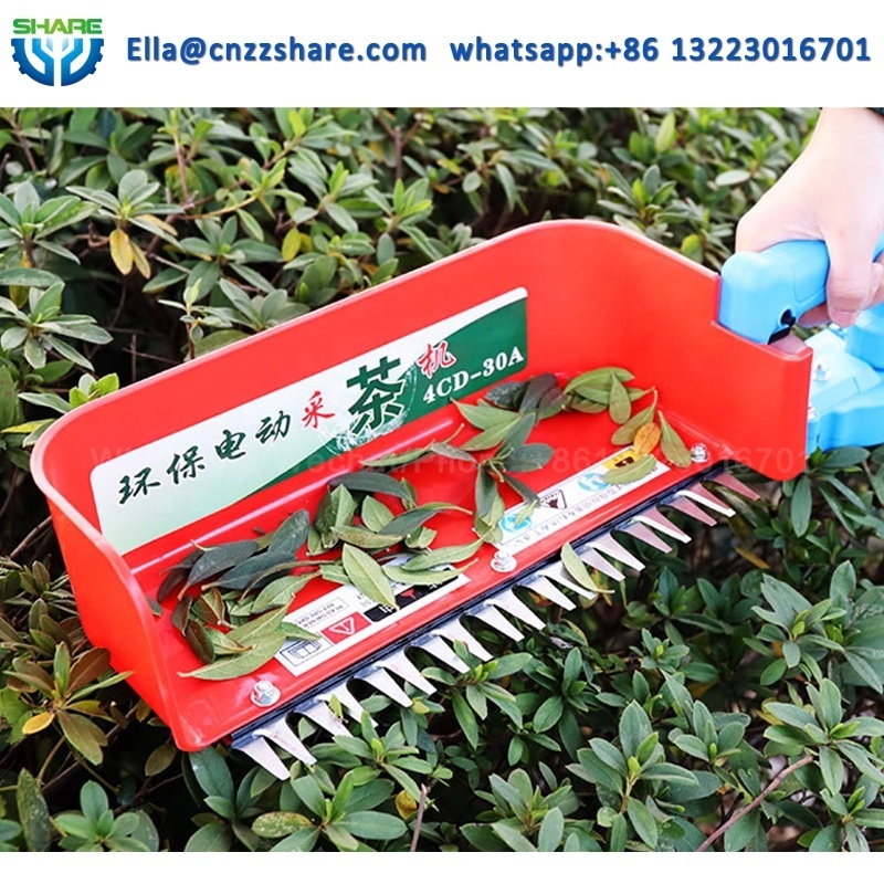 Mini Tea Leaf Picker Tea Leaf Plucking Machine Harvester