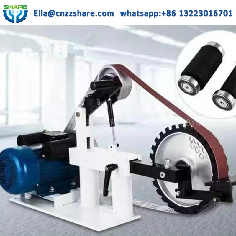 Electric Abrasive Long Belt Grinding Knife Grinders Sander Machine