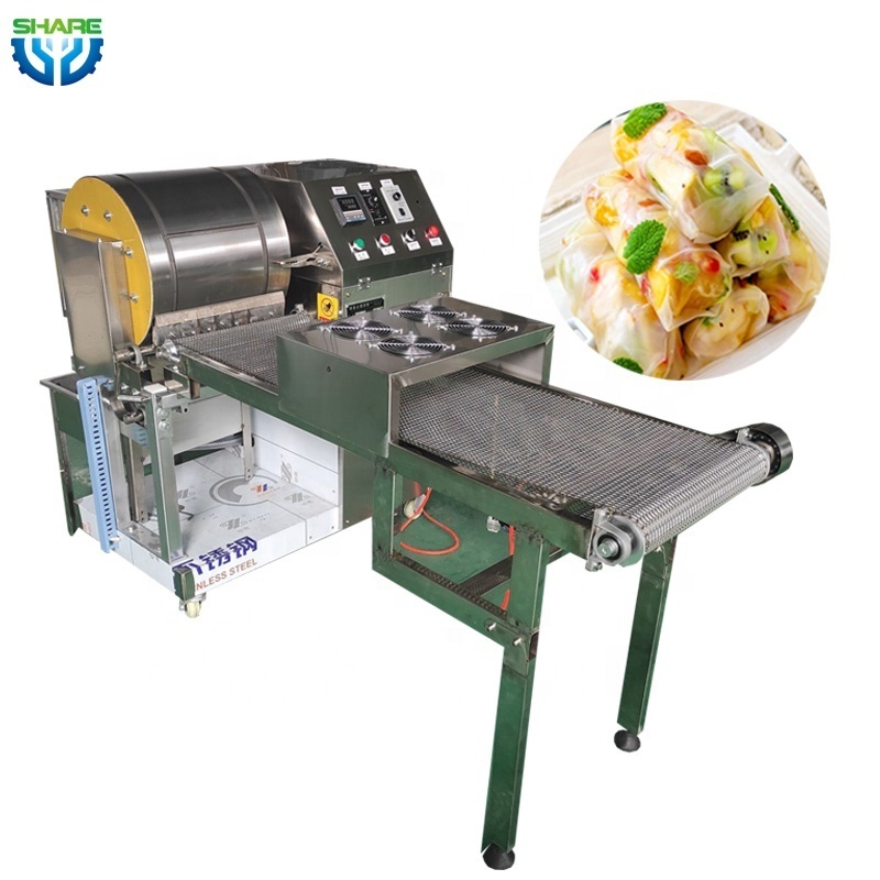 Spring Roll Skin Pastry Forming Machine Injera Making Wrapper Machine Price