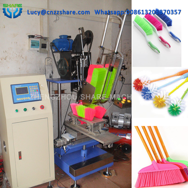 Brush Making Machine Automatic Cleaning Broom Toilet Hair Brush Tufting Making Machines for Broom Making