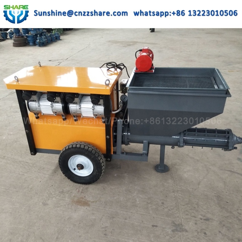 Gypsum Concrete Plaster Spraying Machine