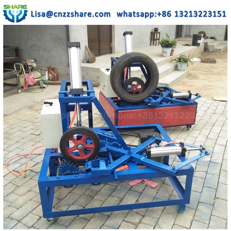 Car Tyre Cutting Machines Tire Sidewall Cutter