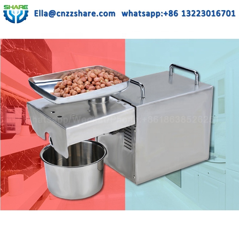 Mini Pumpkin Seed Oil Press Machine Sunflower Oil Pressing Machine