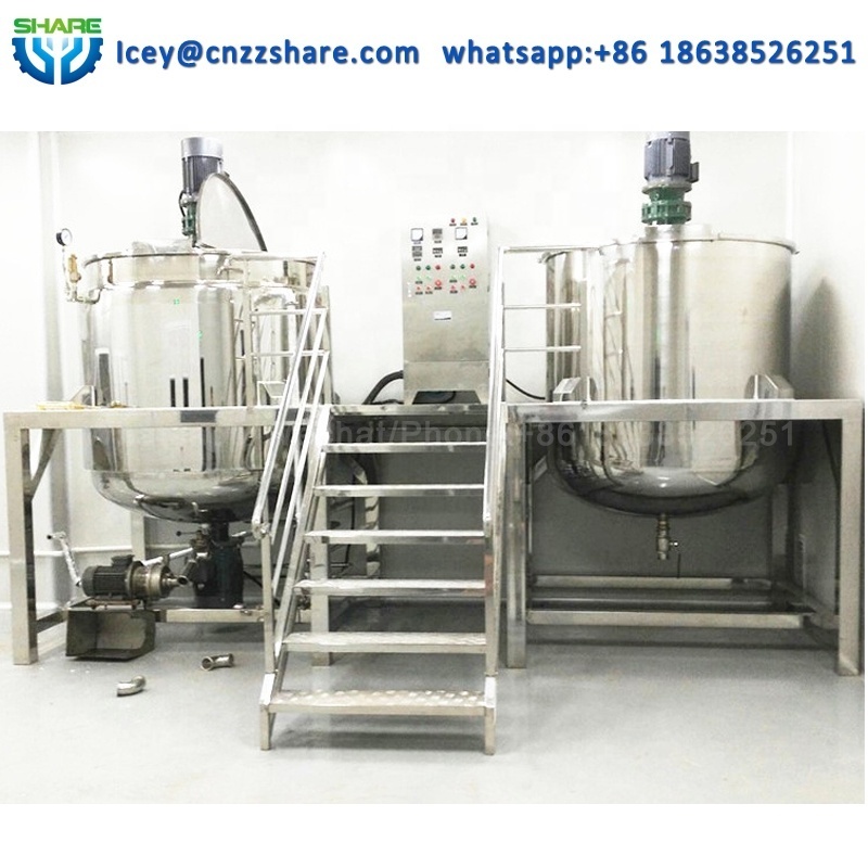 Automation Liquid Soap Filling Machine Liquid Fertilizer Detergent Mixing Machine