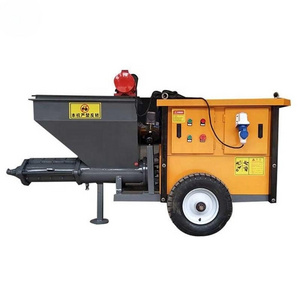 Gypsum Concrete Plaster Spraying Machine