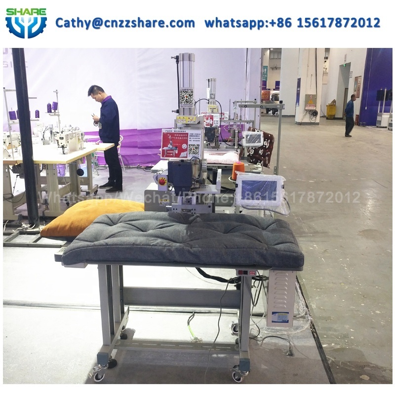 Automatic Cushion Pillow Sewing Machine