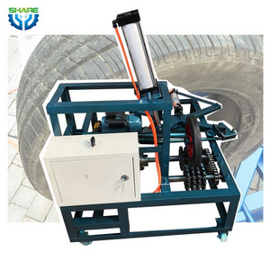 Automation Best Price Waste Heavy Duty Tire Cutter Tyre Cutting Recycling Sidewall Machine Production Line