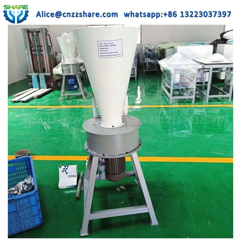 Sponge Foam Shredder Machine Sponge Cutting Machine