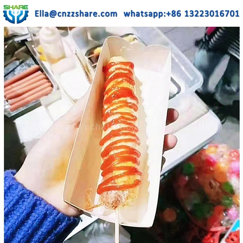 Wafer Egg Roll Machine SausageHot Dog Roll Maker