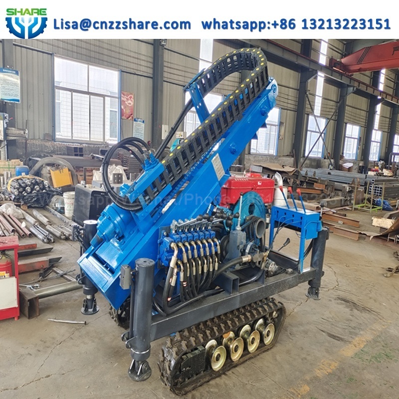 Excavator Photovoltaic Helical Pile Driver Machine