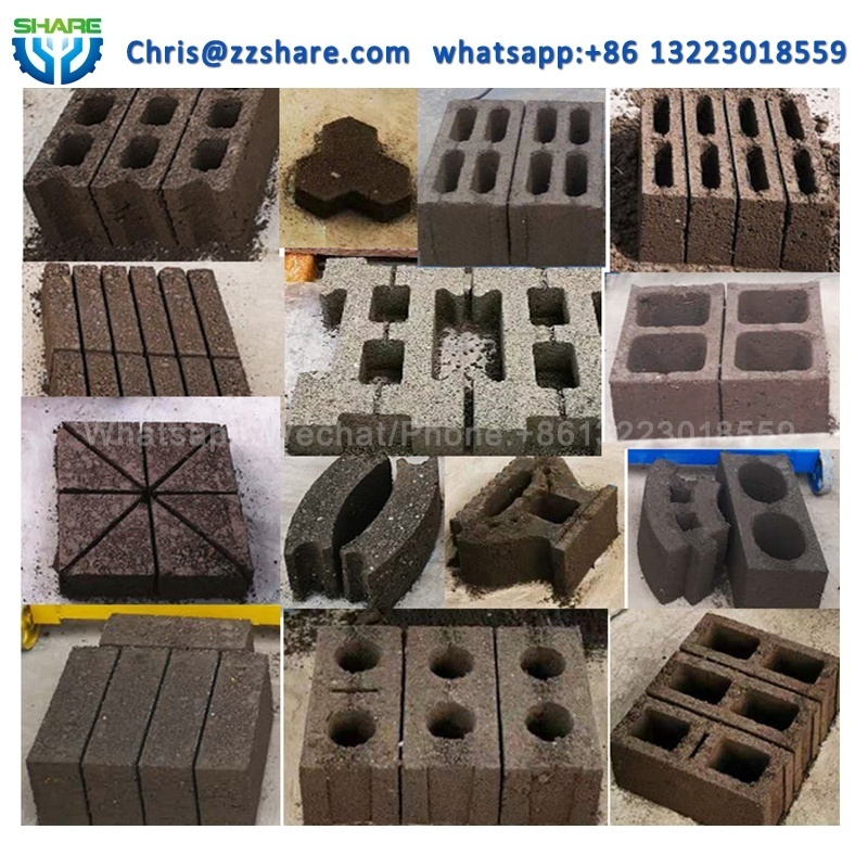 Concrete Hollow Blocks Building Block Machine Price in the Philippines Brick Making Machine