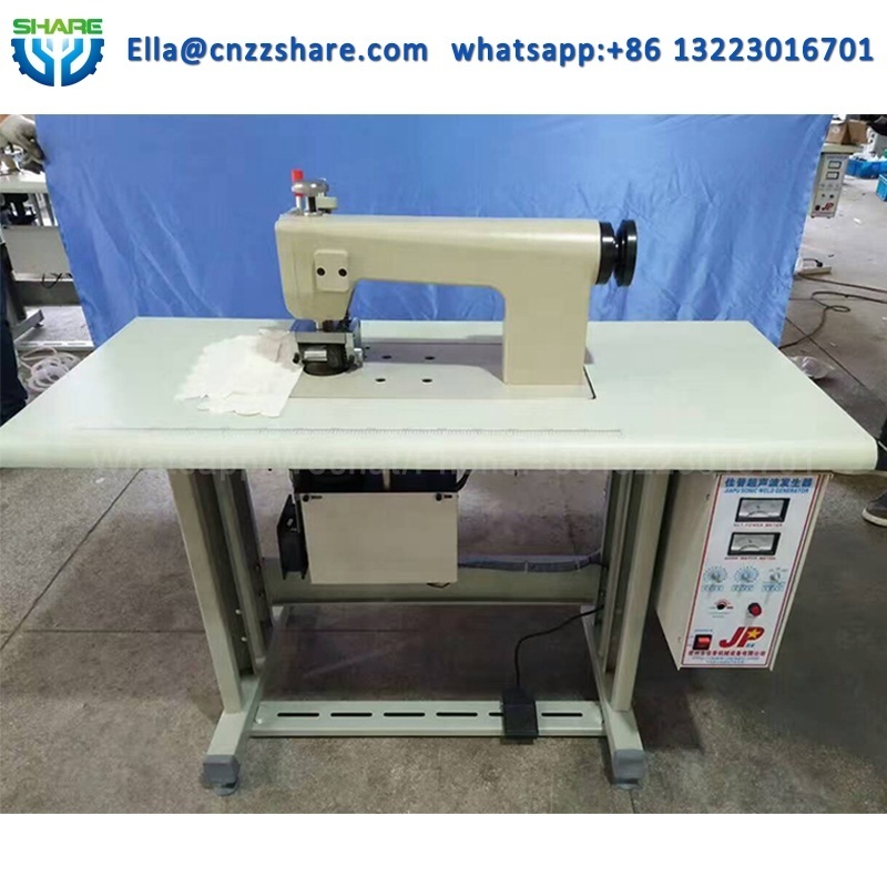 Ultrasonic Lace Cutting Machine Ultrasonic Mask Sewing Machine for PVC