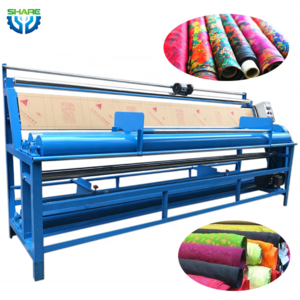 Textile Rolling Machines Fabric Meter Counter Inspection and Rolling Machine