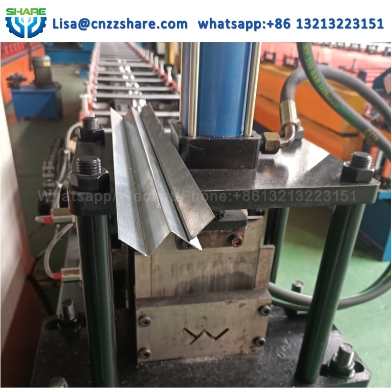 C channel drip edge floor deck roll forming machine