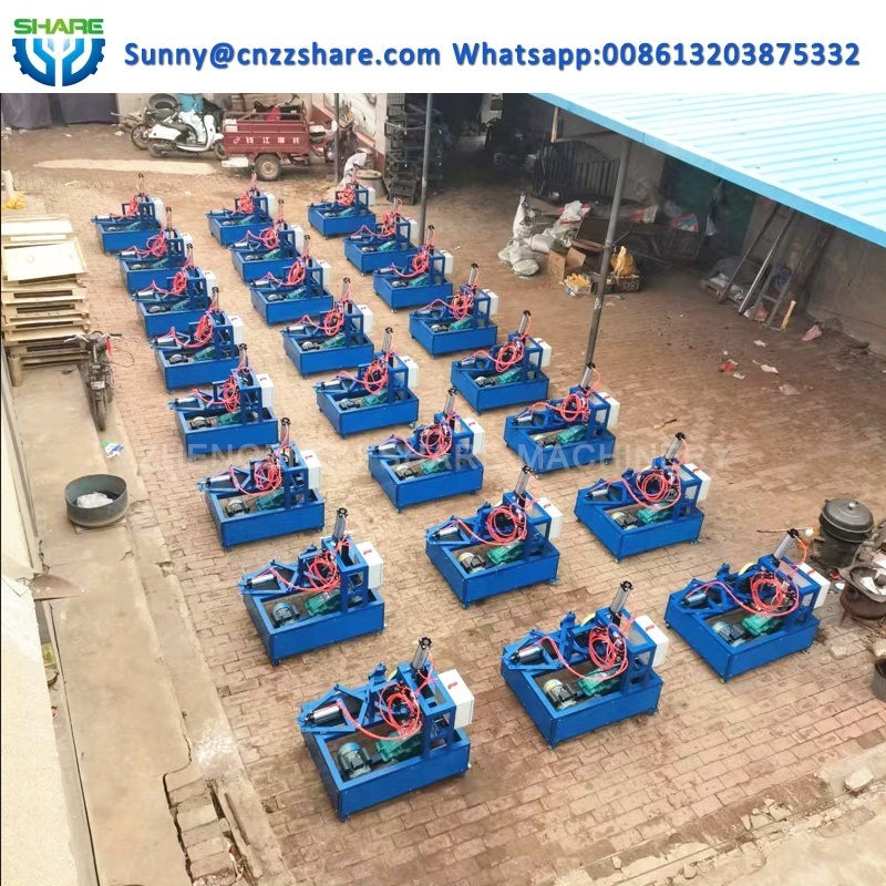 Automation Double Side Tire Recycling Cutting Machine Scrap Tyres 3 Cut Rubber Cutting Machine