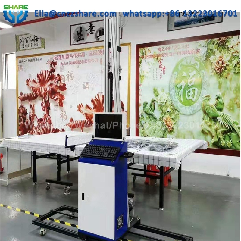 3d uv Vertical Wall Printer 3d Wall Printing Machine Price