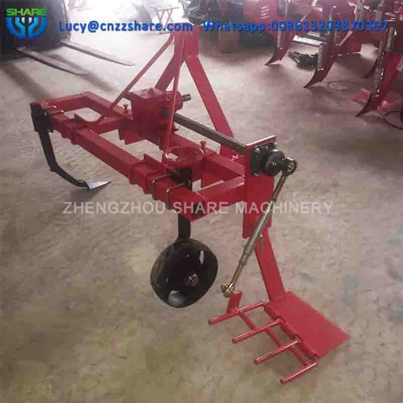 Tractor mounted Green onion harvesting scallion ginger digger harvester machine for sale