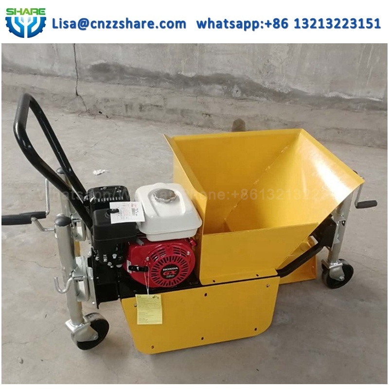 Electric concrete kerb road curb making kerb laying machine