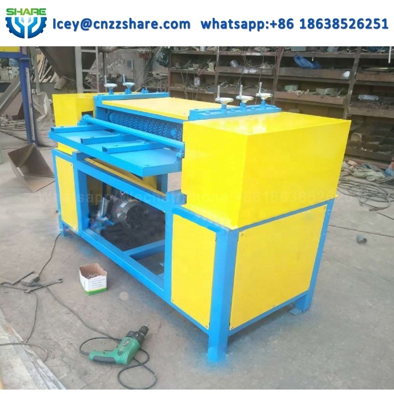 Air Conditioner Scrap Radiator Copper Aluminum Separator Machine Radiator Recycling Machine