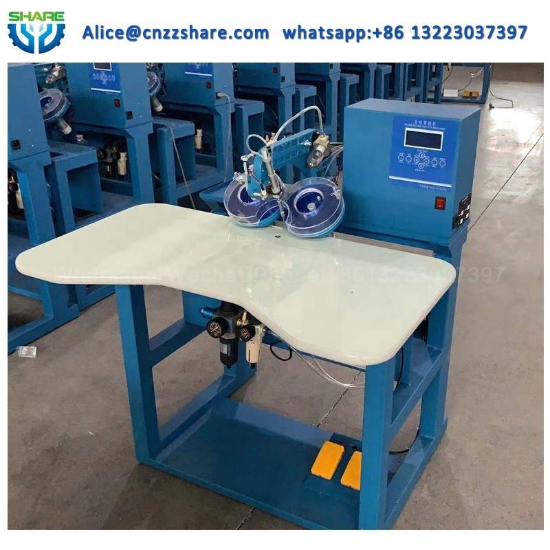 Automatic 2 colour stoning board hotfix rhinestone setting machine