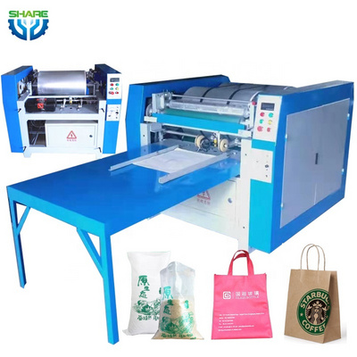 Jute Non Woven Pvc Plastic Paper Bag Printing Machine Offset Bag Printer Machine Price All in One