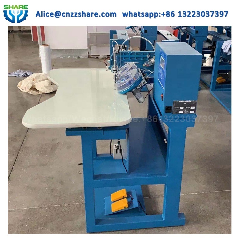 Automatic 2 colour stoning board hotfix rhinestone setting machine