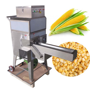 Fresh Sweet Corn Peeler Sheller Machine