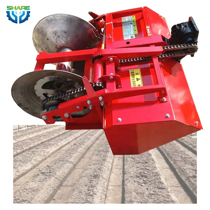 Agricultural Potato Ploughing Ridge Making Machines Small Farm Land Ridging Machine