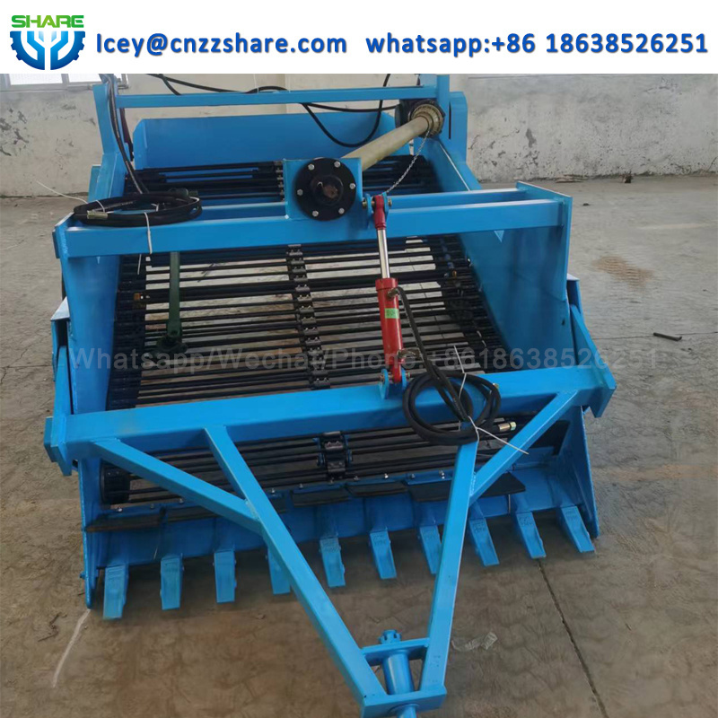 Automation Skid Steer Stone Precision Rock Picker Machine for Stone Picker for Sale