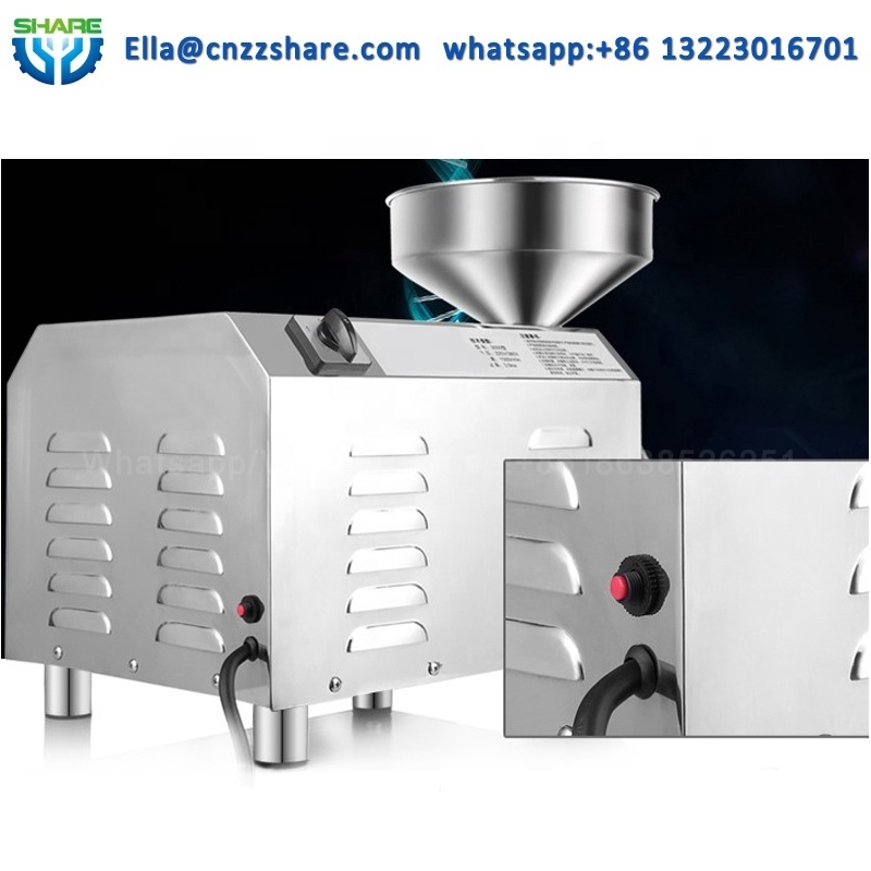 Mini Corn Wheat Grain Mill Grinder Commercial Almond Flour Mill Milling Grinding Machine for Sale