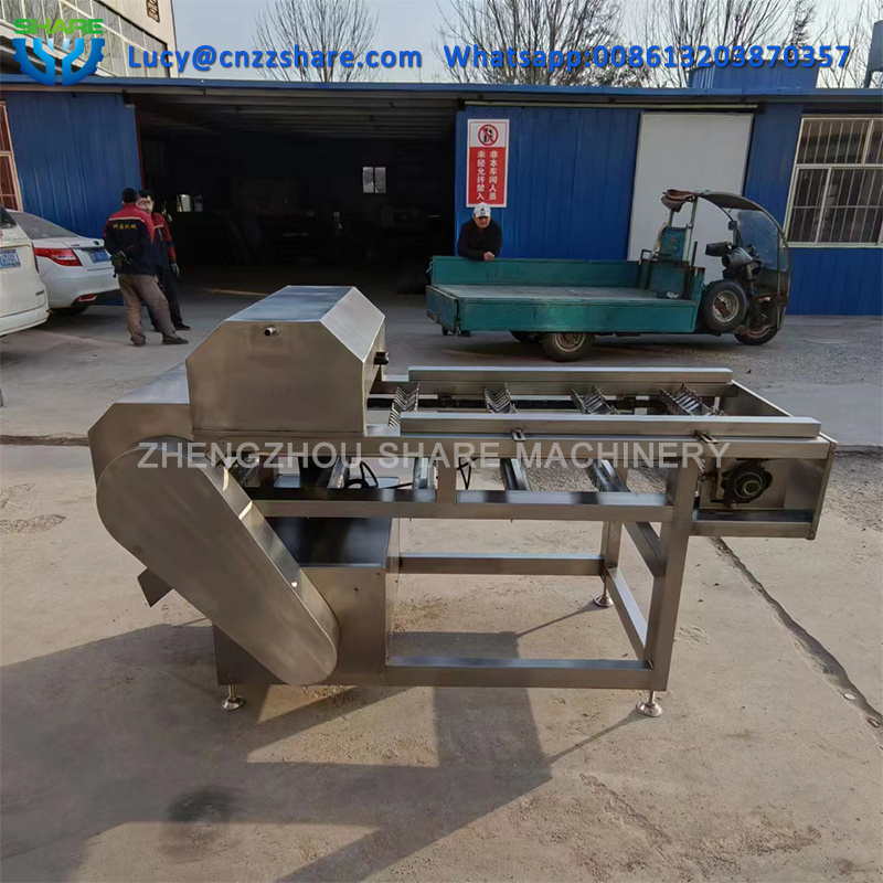 frozen sweet corn cutting cutter machine