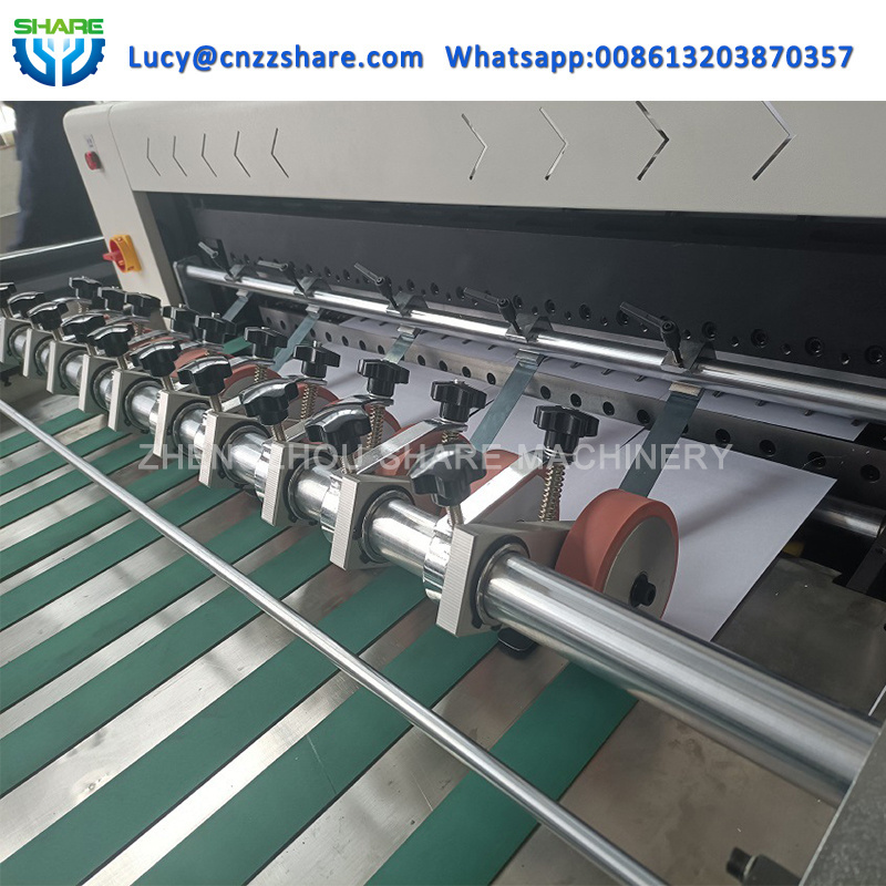 High Quality Guillotine Fully Automatic Cnc Paper Roll to Sheet Cutter A4 Paper Cutting Machine