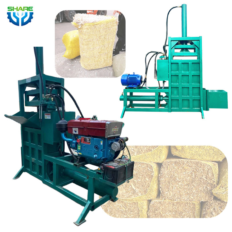 Multi functional Diesel Engine Corn Silage Hay Bale Making Compressing Baling Machine Silage Balers