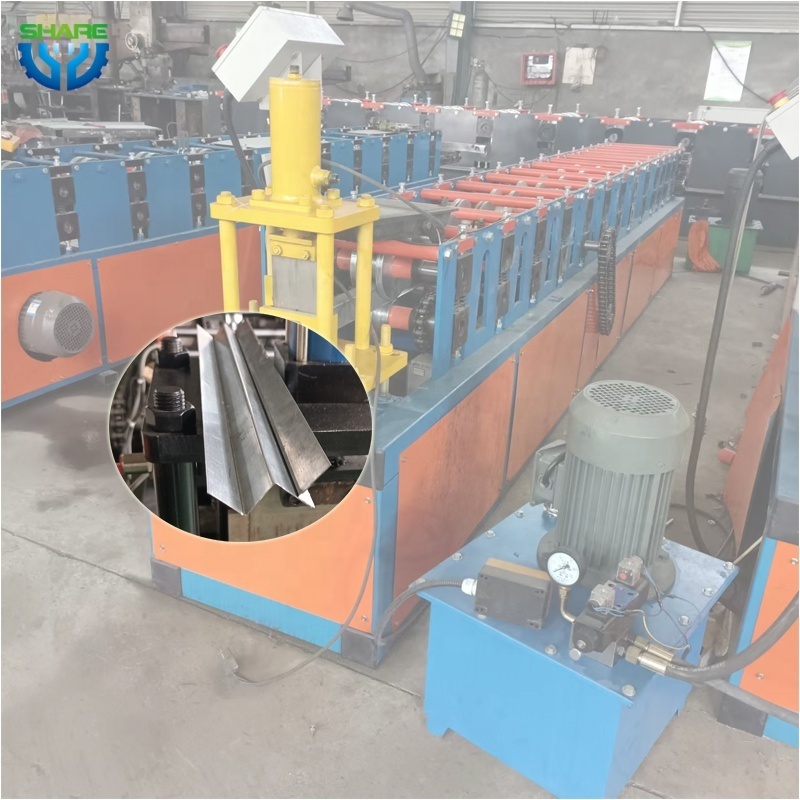 C channel drip edge floor deck roll forming machine