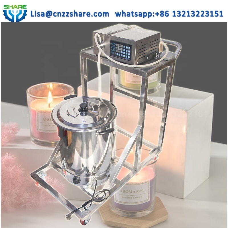 Automation Hot Wax Cartridge Filling Machine Wax Melter for Candle Making Machine