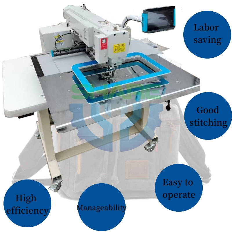 Industrial Digital Computerized Pattern Sewing Machine for Leather