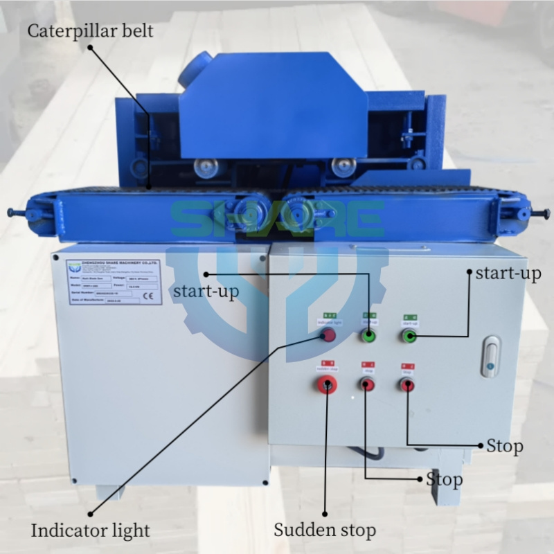 Automation Multi-blade Circular Saw Machine Wood Cutting Wood Board