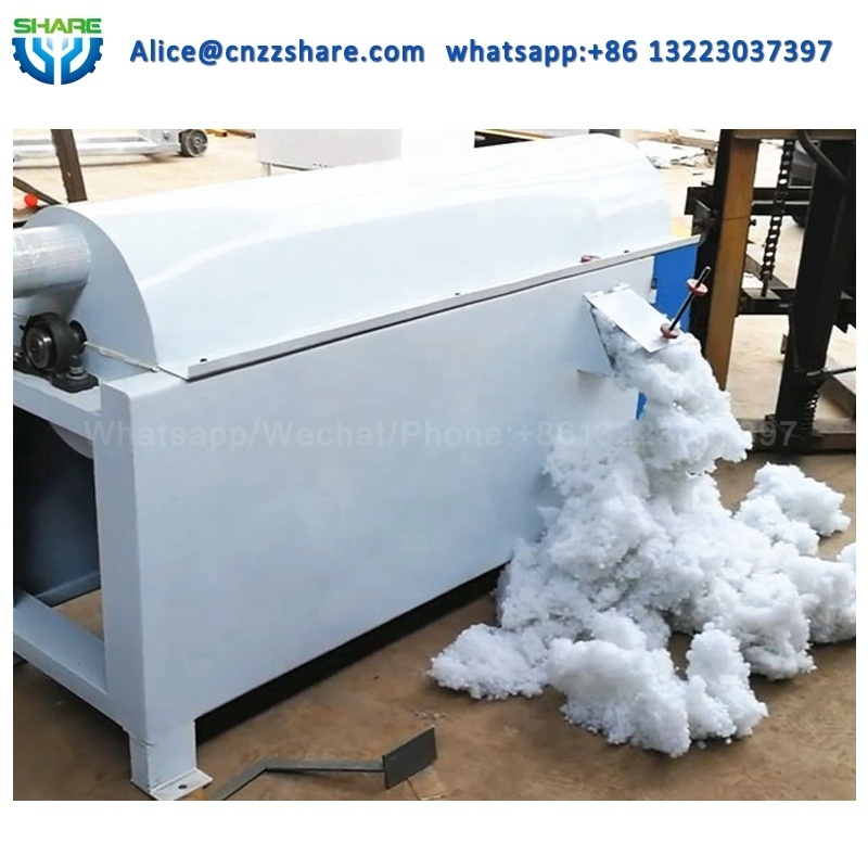 Polyester Pearl Shape Fiber Opening Forming Machine for Pillow Filling Production Line Small Ball Fiber Making Machine