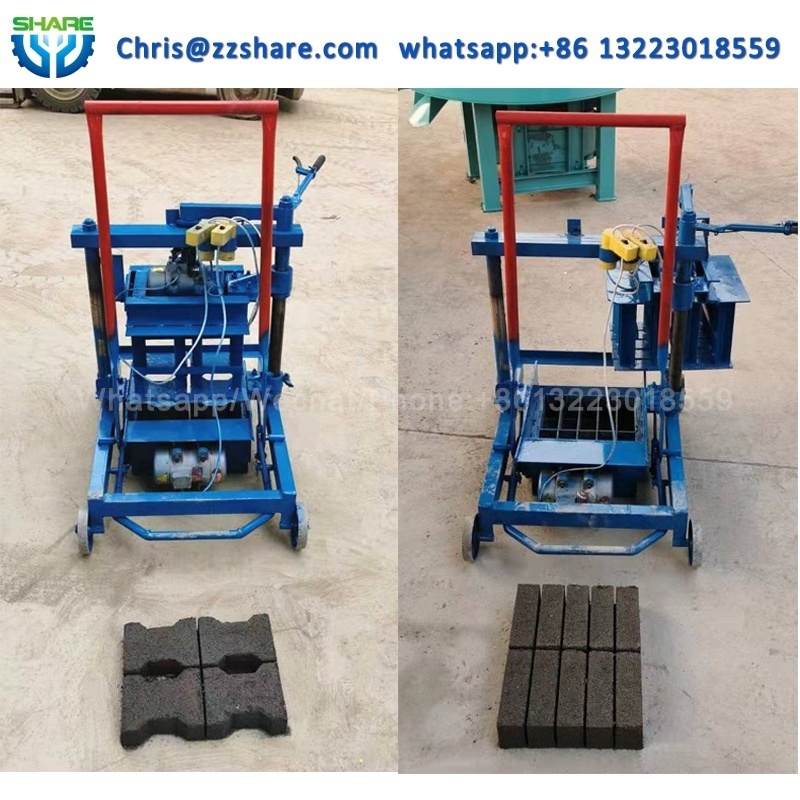 Concrete Hollow Blocks Building Block Machine Price in the Philippines Brick Making Machine